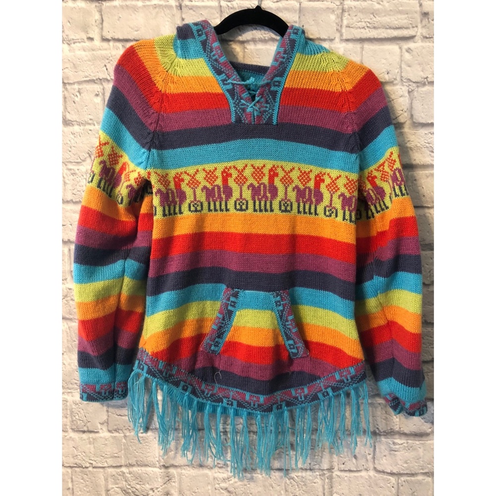 100% Wool Peruvian Hoodie
